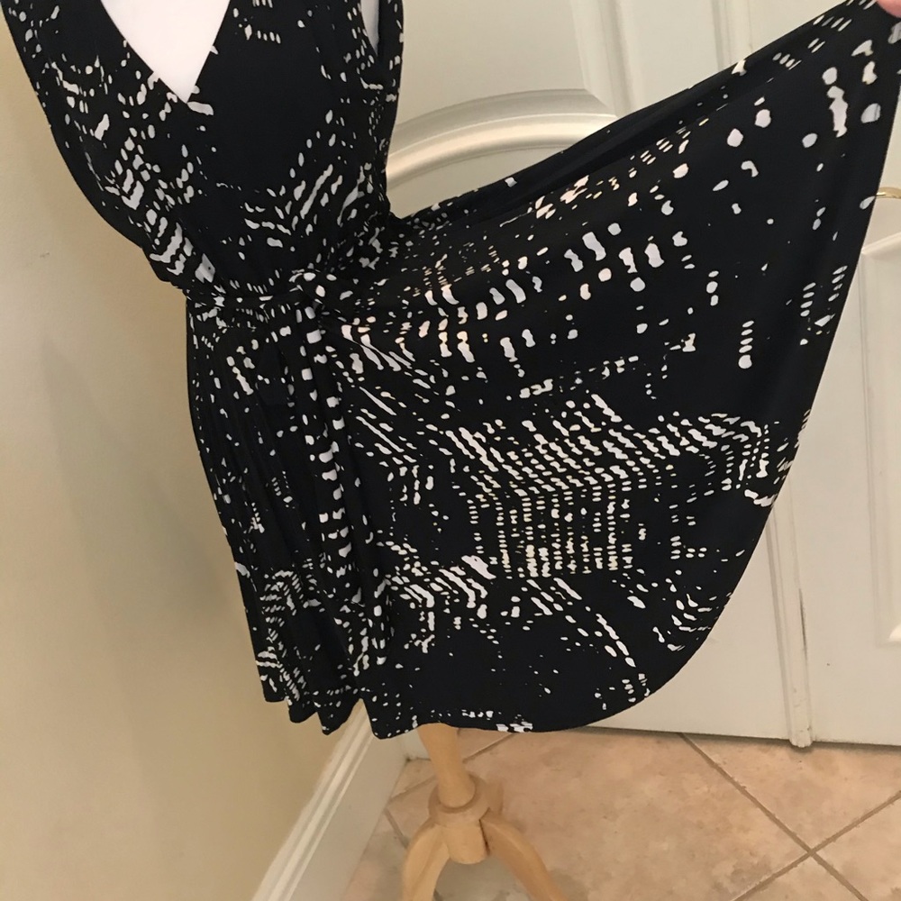 Nwot Express knit full circle dress